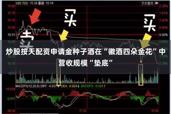 炒股按天配资申请金种子酒在“徽酒四朵金花”中营收规模“垫底”